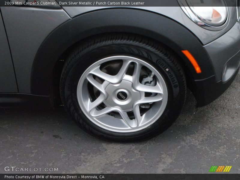 Dark Silver Metallic / Punch Carbon Black Leather 2009 Mini Cooper S Clubman