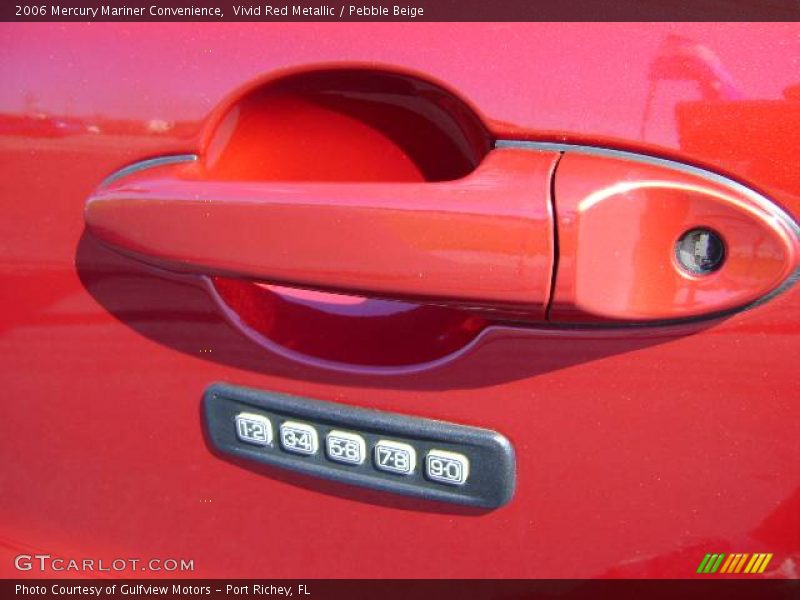 Vivid Red Metallic / Pebble Beige 2006 Mercury Mariner Convenience