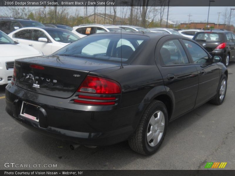 Brilliant Black / Dark Slate Grey 2006 Dodge Stratus SXT Sedan