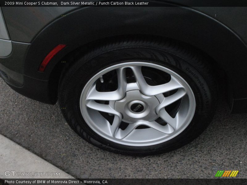 Dark Silver Metallic / Punch Carbon Black Leather 2009 Mini Cooper S Clubman