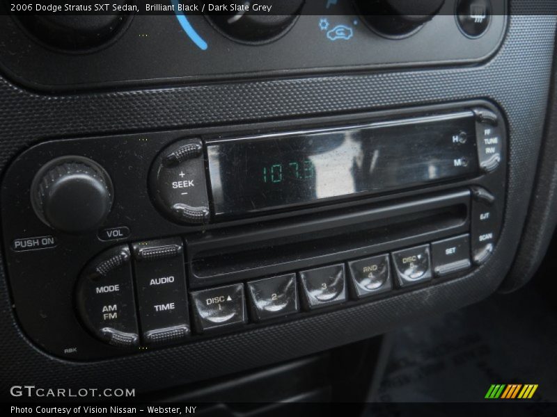 Brilliant Black / Dark Slate Grey 2006 Dodge Stratus SXT Sedan