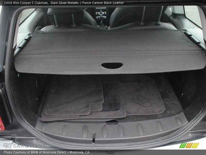 Dark Silver Metallic / Punch Carbon Black Leather 2009 Mini Cooper S Clubman