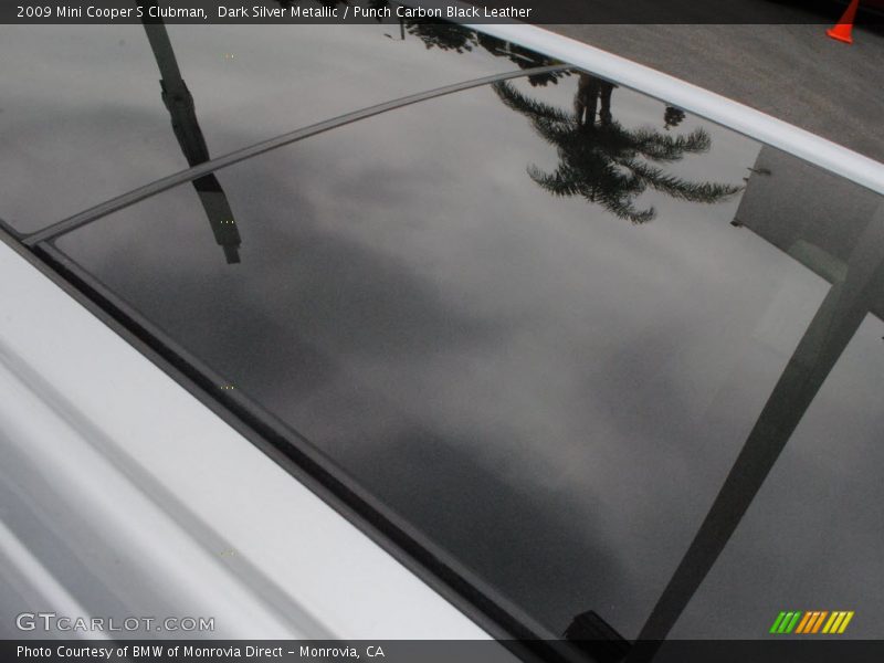Dark Silver Metallic / Punch Carbon Black Leather 2009 Mini Cooper S Clubman