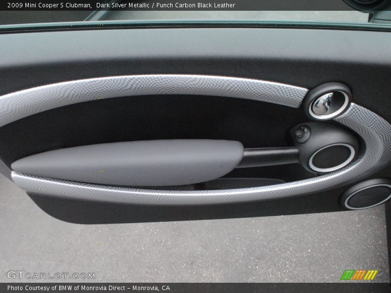Dark Silver Metallic / Punch Carbon Black Leather 2009 Mini Cooper S Clubman