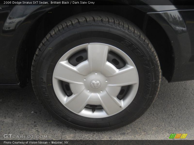 Brilliant Black / Dark Slate Grey 2006 Dodge Stratus SXT Sedan