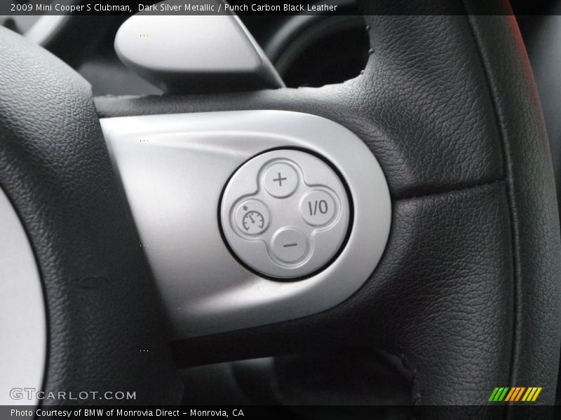 Dark Silver Metallic / Punch Carbon Black Leather 2009 Mini Cooper S Clubman