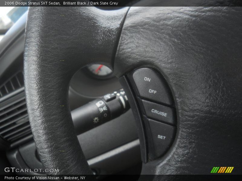Brilliant Black / Dark Slate Grey 2006 Dodge Stratus SXT Sedan