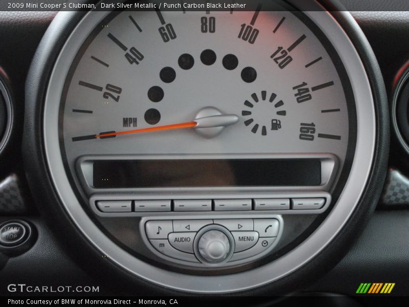 Dark Silver Metallic / Punch Carbon Black Leather 2009 Mini Cooper S Clubman