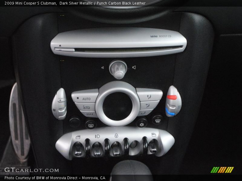 Dark Silver Metallic / Punch Carbon Black Leather 2009 Mini Cooper S Clubman