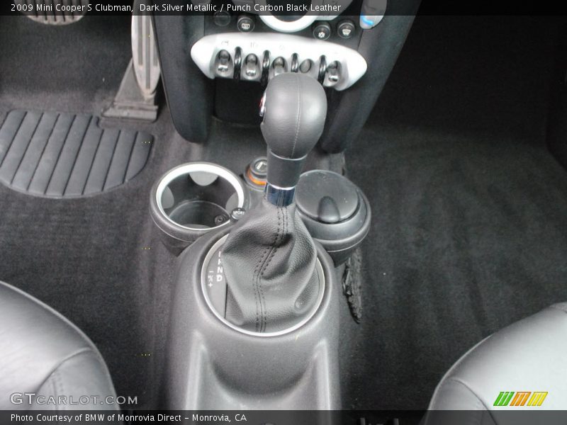 Dark Silver Metallic / Punch Carbon Black Leather 2009 Mini Cooper S Clubman