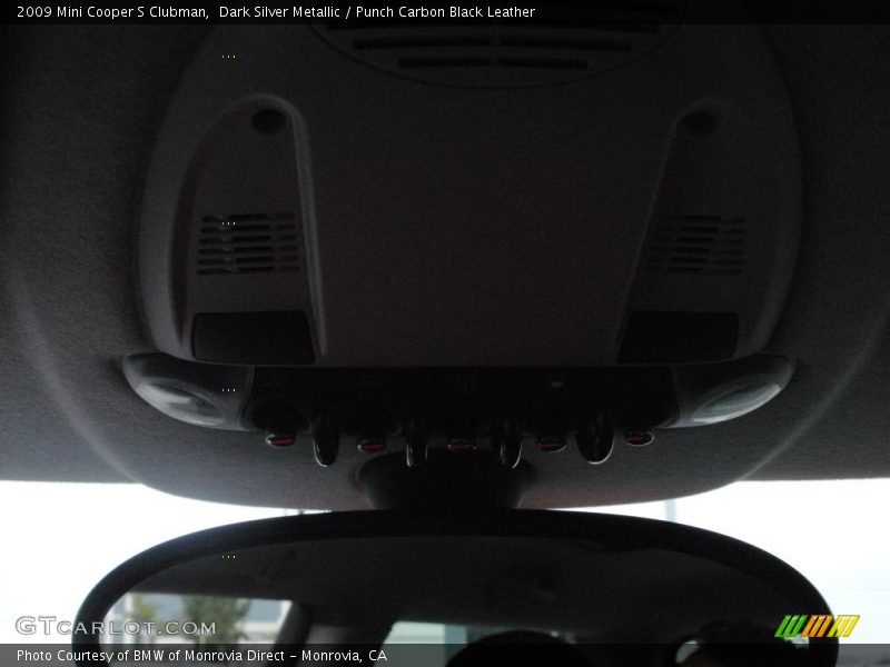 Dark Silver Metallic / Punch Carbon Black Leather 2009 Mini Cooper S Clubman