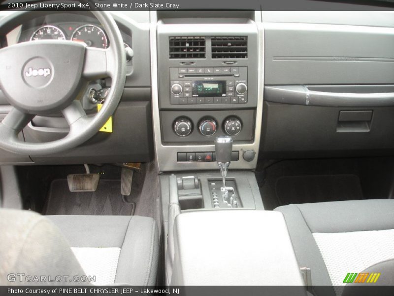 Stone White / Dark Slate Gray 2010 Jeep Liberty Sport 4x4