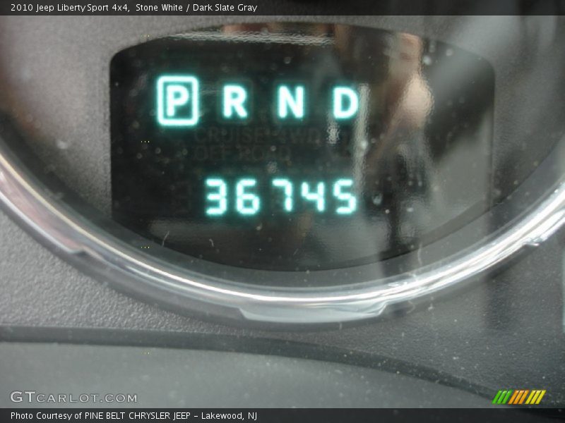 Stone White / Dark Slate Gray 2010 Jeep Liberty Sport 4x4