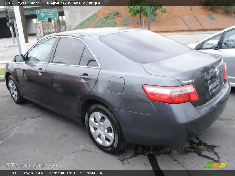 Magnetic Gray Metallic / Bisque 2007 Toyota Camry LE