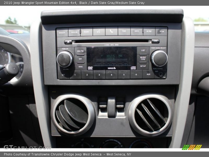Black / Dark Slate Gray/Medium Slate Gray 2010 Jeep Wrangler Sport Mountain Edition 4x4