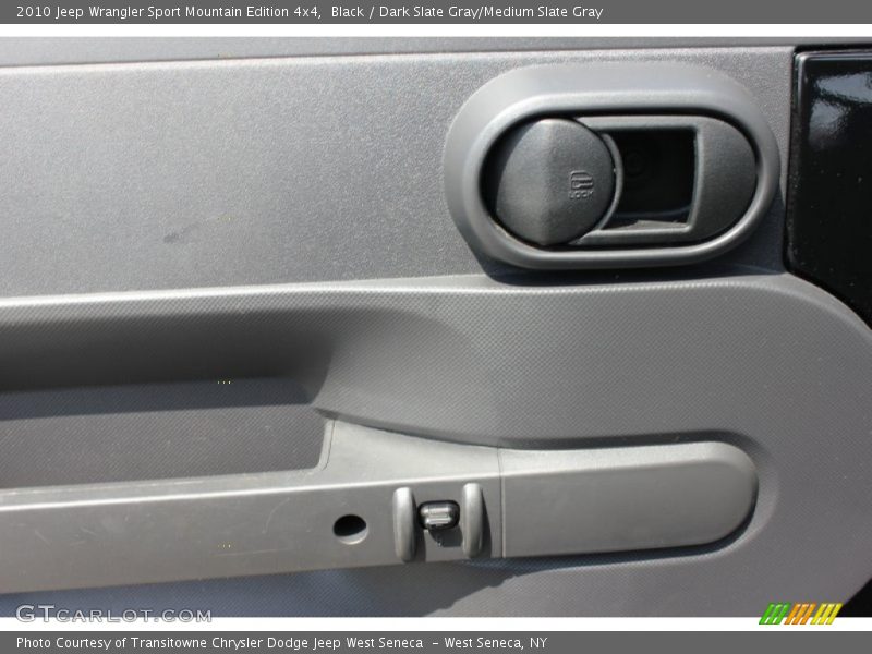 Black / Dark Slate Gray/Medium Slate Gray 2010 Jeep Wrangler Sport Mountain Edition 4x4