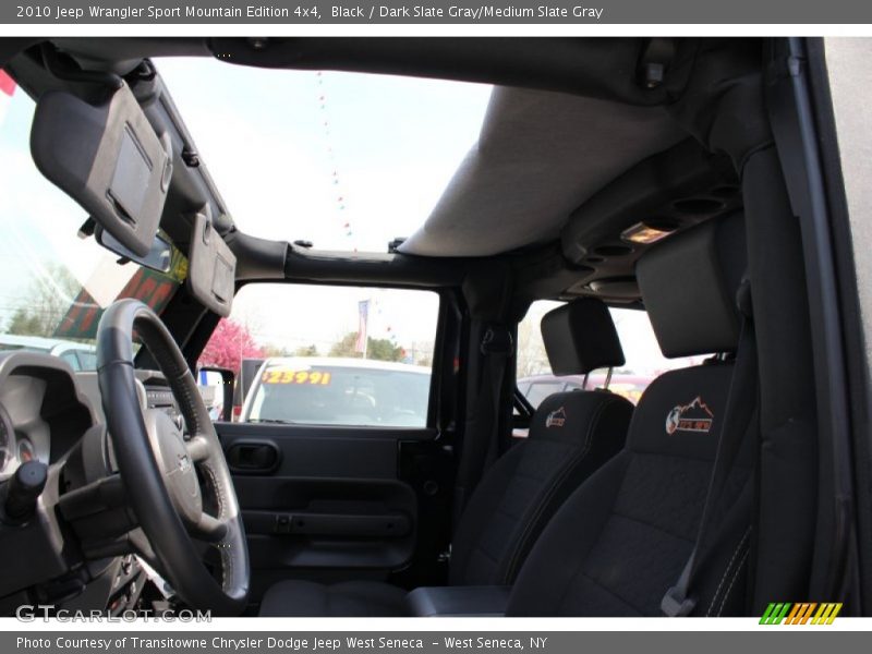 Black / Dark Slate Gray/Medium Slate Gray 2010 Jeep Wrangler Sport Mountain Edition 4x4