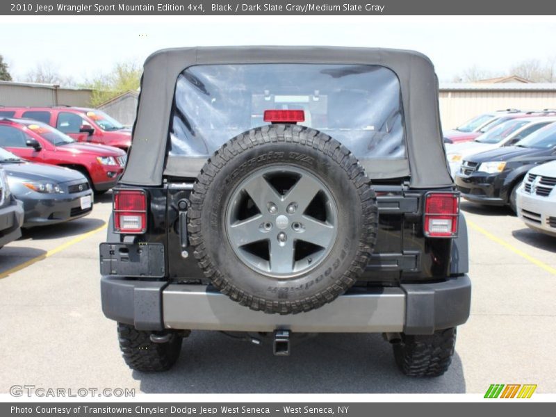 Black / Dark Slate Gray/Medium Slate Gray 2010 Jeep Wrangler Sport Mountain Edition 4x4