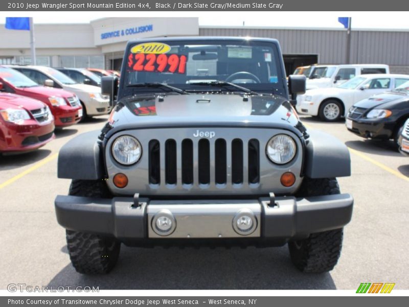 Black / Dark Slate Gray/Medium Slate Gray 2010 Jeep Wrangler Sport Mountain Edition 4x4