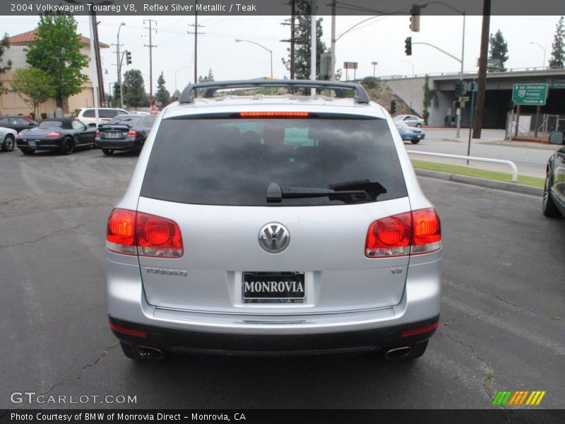 Reflex Silver Metallic / Teak 2004 Volkswagen Touareg V8