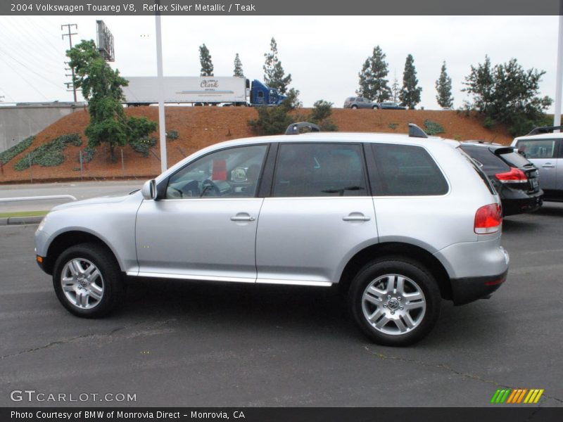 Reflex Silver Metallic / Teak 2004 Volkswagen Touareg V8