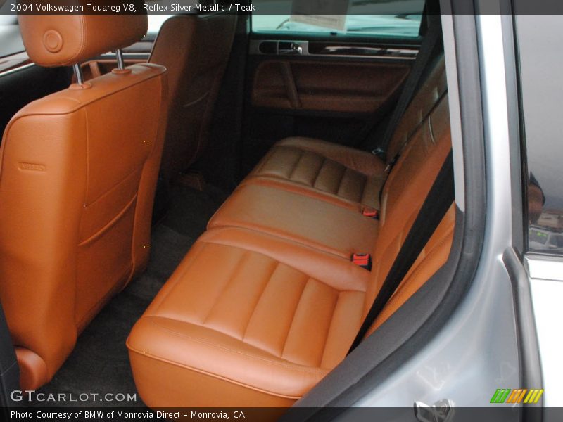 Reflex Silver Metallic / Teak 2004 Volkswagen Touareg V8