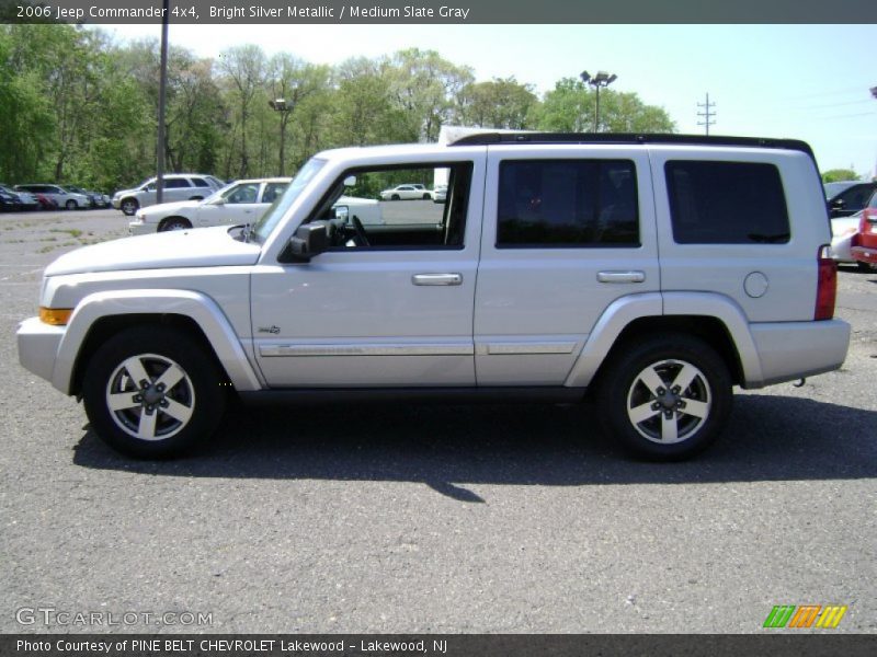 Bright Silver Metallic / Medium Slate Gray 2006 Jeep Commander 4x4