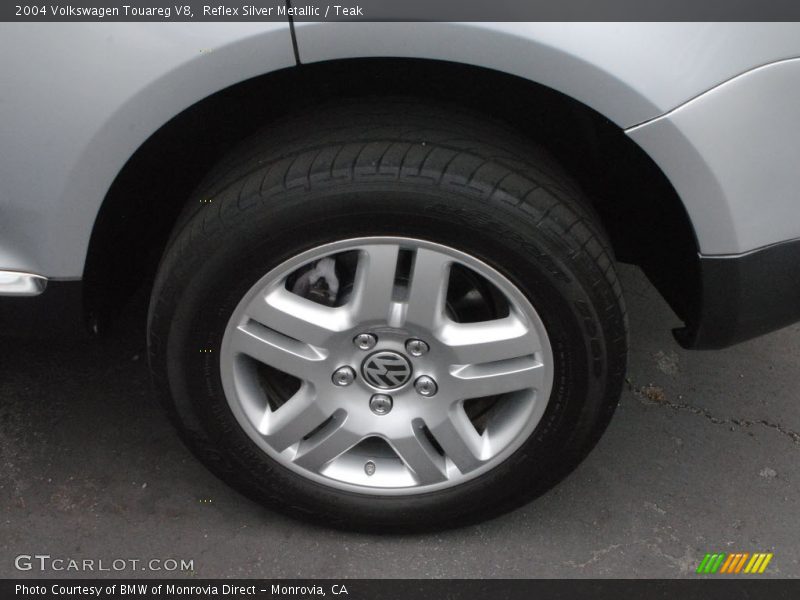 Reflex Silver Metallic / Teak 2004 Volkswagen Touareg V8