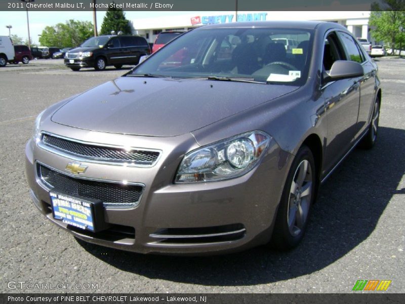 Mocha Steel Metallic / Ebony 2011 Chevrolet Malibu LT