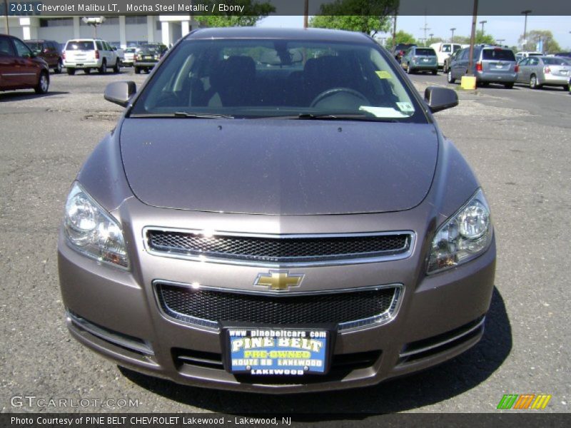 Mocha Steel Metallic / Ebony 2011 Chevrolet Malibu LT