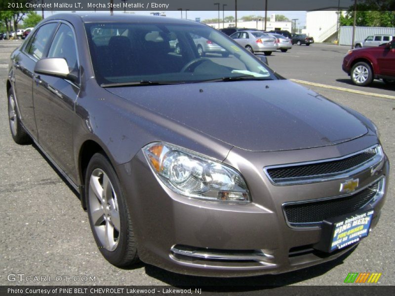 Mocha Steel Metallic / Ebony 2011 Chevrolet Malibu LT