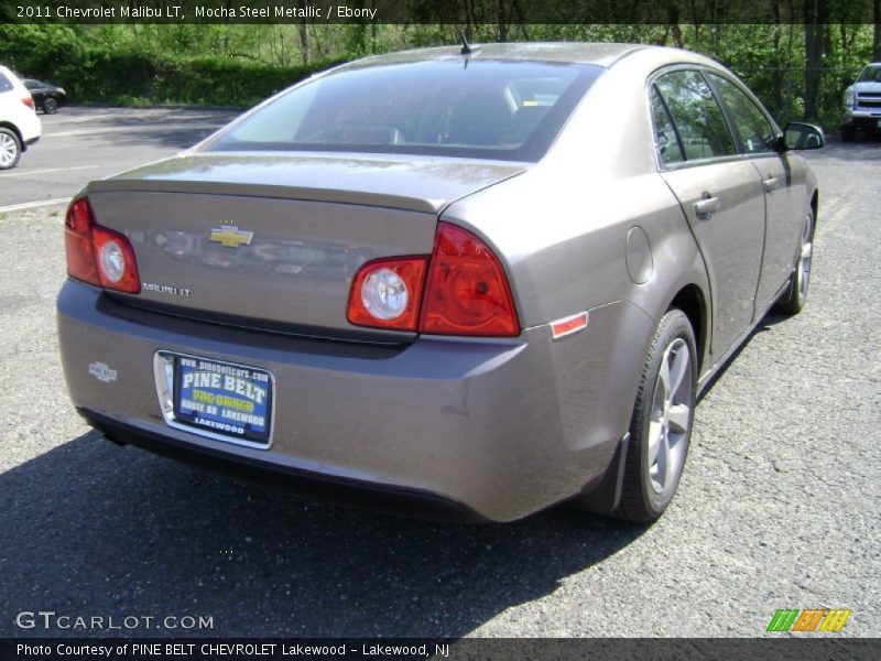Mocha Steel Metallic / Ebony 2011 Chevrolet Malibu LT