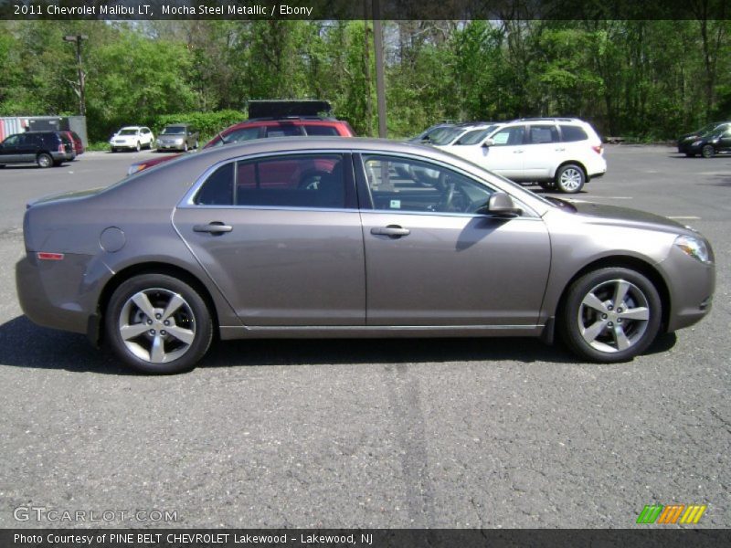 Mocha Steel Metallic / Ebony 2011 Chevrolet Malibu LT