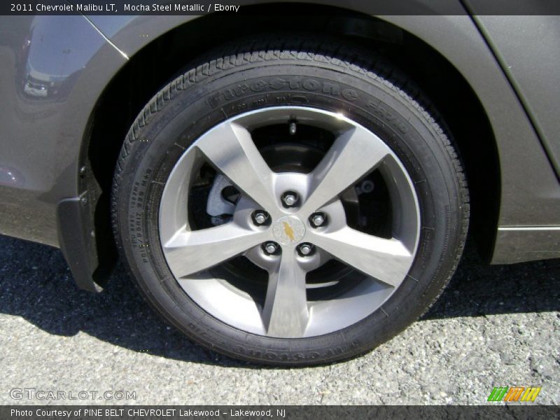 Mocha Steel Metallic / Ebony 2011 Chevrolet Malibu LT