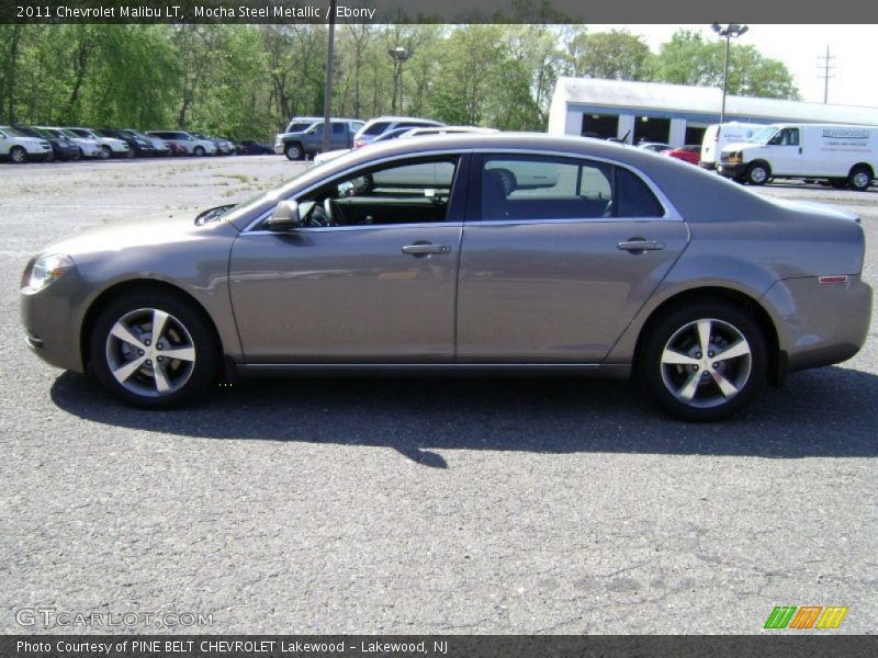 Mocha Steel Metallic / Ebony 2011 Chevrolet Malibu LT