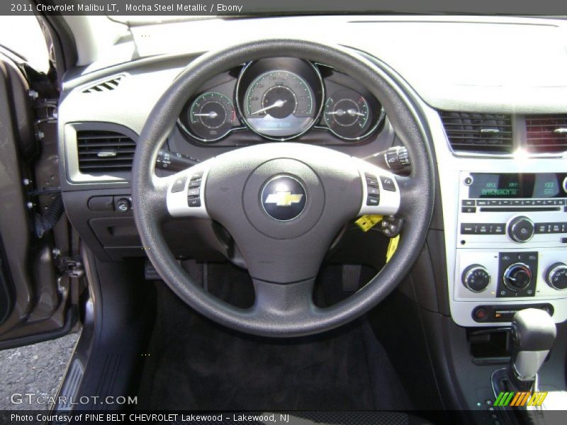 Mocha Steel Metallic / Ebony 2011 Chevrolet Malibu LT