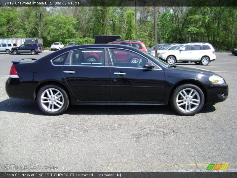 Black / Neutral 2012 Chevrolet Impala LTZ