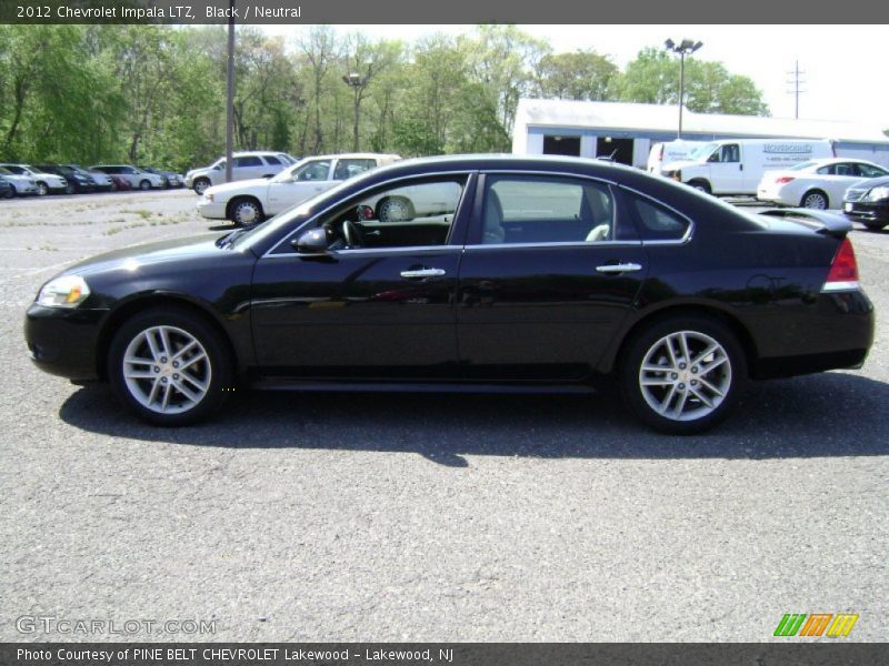 Black / Neutral 2012 Chevrolet Impala LTZ