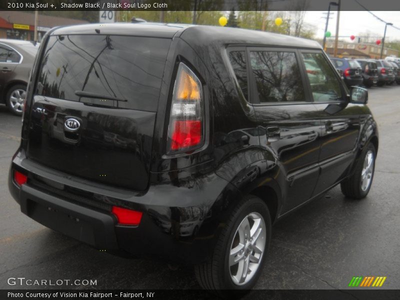 Shadow Black / Black Soul Logo Cloth 2010 Kia Soul +