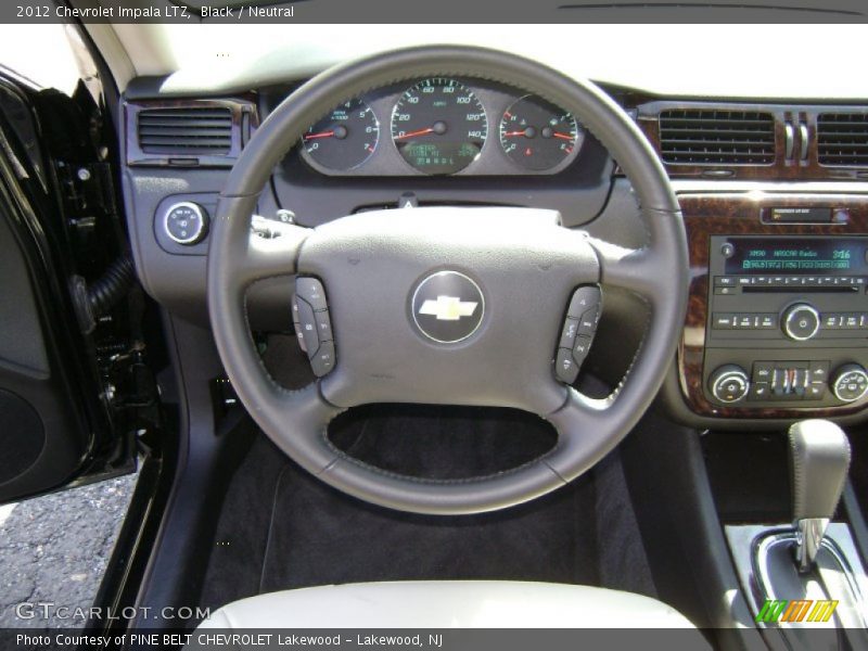 Black / Neutral 2012 Chevrolet Impala LTZ