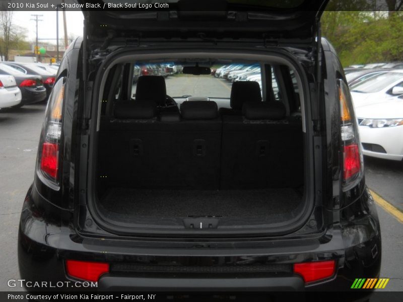 Shadow Black / Black Soul Logo Cloth 2010 Kia Soul +