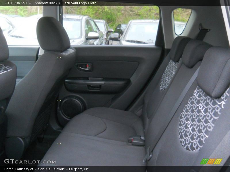 Shadow Black / Black Soul Logo Cloth 2010 Kia Soul +