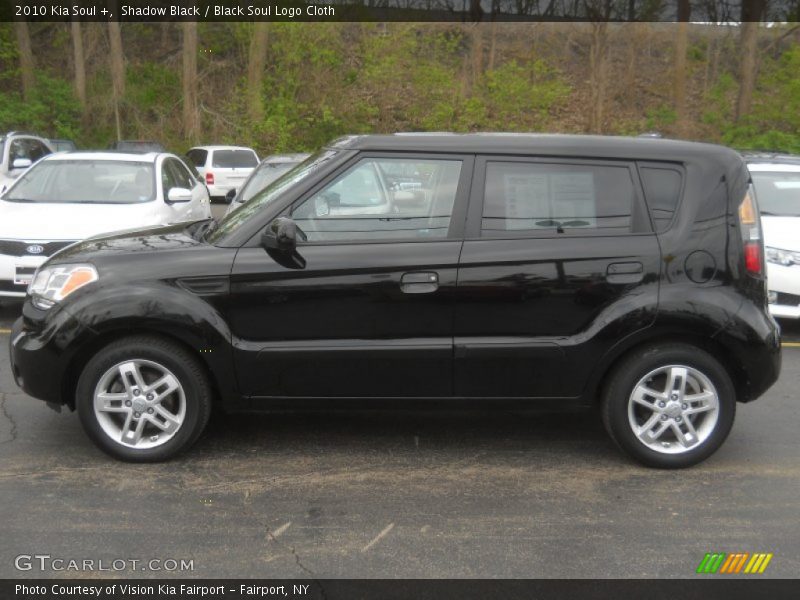 Shadow Black / Black Soul Logo Cloth 2010 Kia Soul +