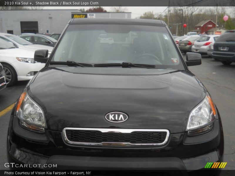 Shadow Black / Black Soul Logo Cloth 2010 Kia Soul +