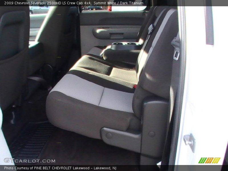 Summit White / Dark Titanium 2009 Chevrolet Silverado 2500HD LS Crew Cab 4x4