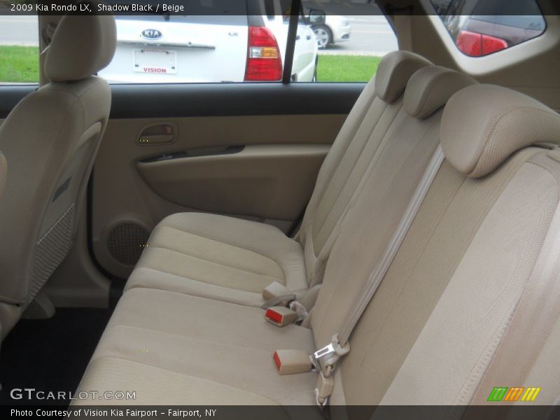 Shadow Black / Beige 2009 Kia Rondo LX