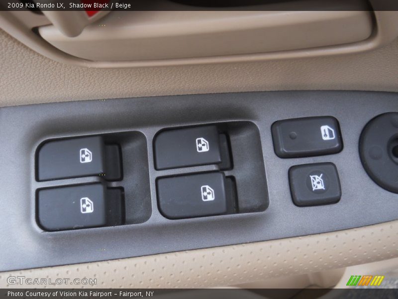 Shadow Black / Beige 2009 Kia Rondo LX