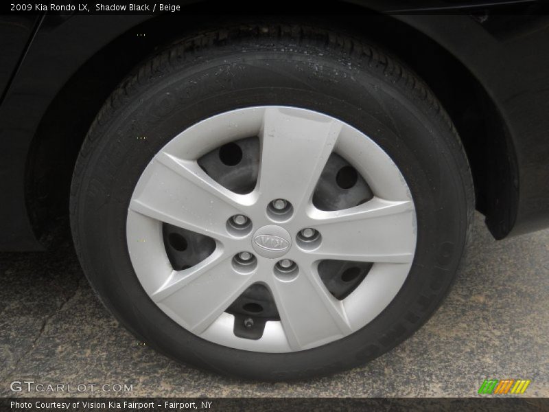 Shadow Black / Beige 2009 Kia Rondo LX