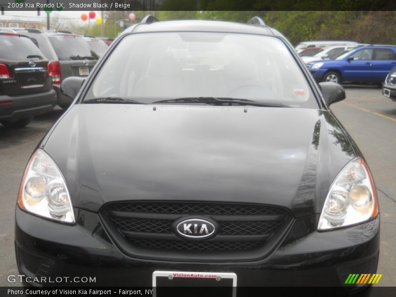 Shadow Black / Beige 2009 Kia Rondo LX