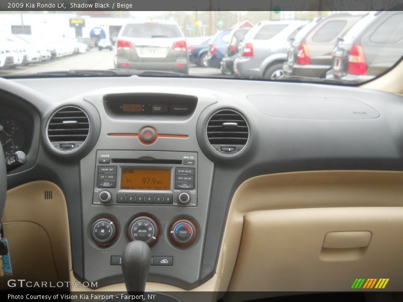 Shadow Black / Beige 2009 Kia Rondo LX